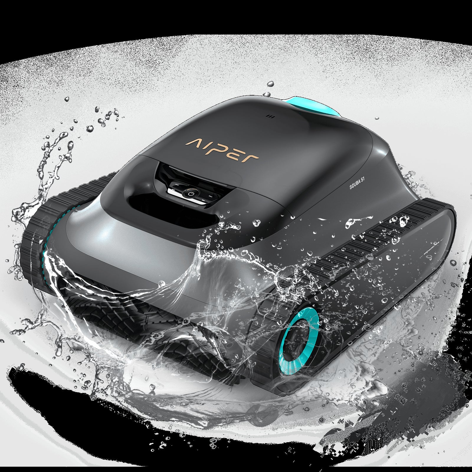 Scuba S1 Cordless Robotic Pool Vacuum Cleaner Pool Robot with Wall Climbing for Inground Pools Floors Walls and Waterlines 2024 CES Award