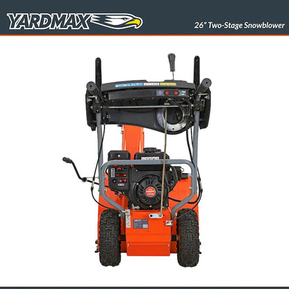 Yb6770 26.0-In Two-Stage 212.0-Cc Self-Propelled Gas Snow Blower