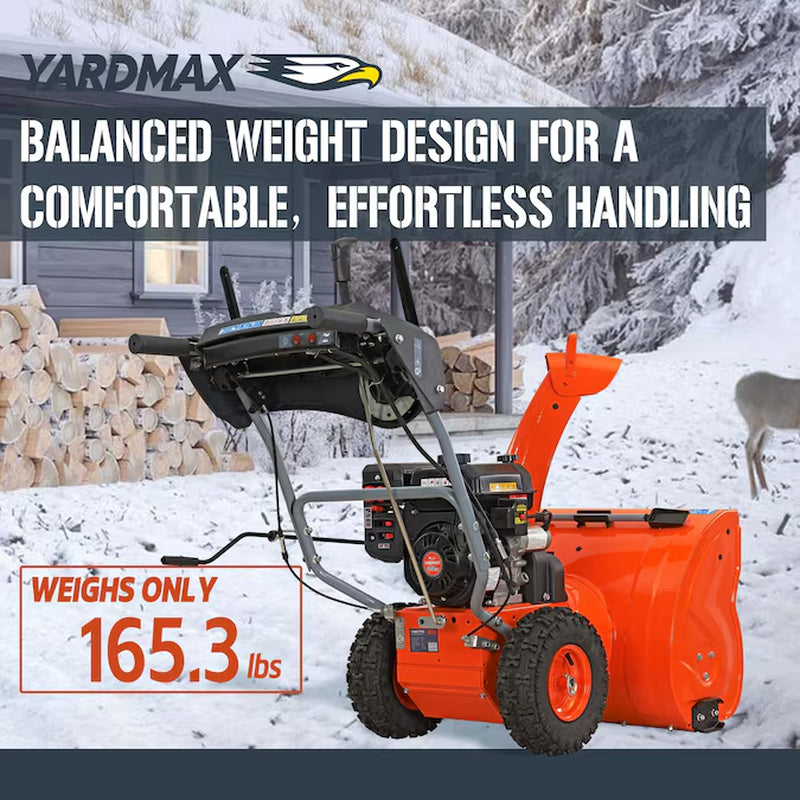 Yb6770 26.0-In Two-Stage 212.0-Cc Self-Propelled Gas Snow Blower