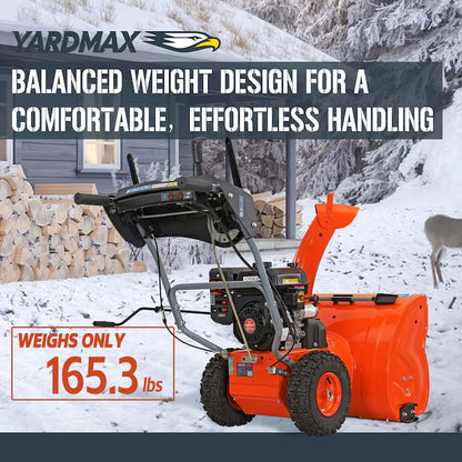 Yb6770 26.0-In Two-Stage 212.0-Cc Self-Propelled Gas Snow Blower