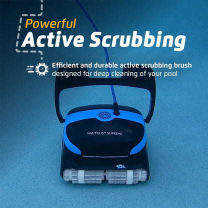 Nautilus CC Supreme Robotic Pool Vacuum Cleaner Caddy and Caddy Cover